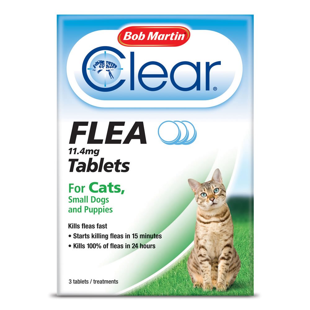 Bob Martin Clear Flea Tablets For Cats & Dogs