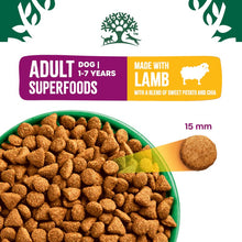 Load image into Gallery viewer, James Wellbeloved Lamb Sweet Potato &amp; Chai Adult Dog Superfood 1.5kg
