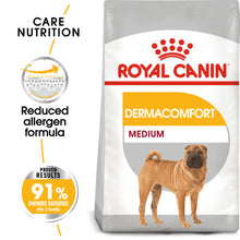 Load image into Gallery viewer, Royal Canin Dry Dog Food For Dermacomfort In Medium Dogs 3kg
