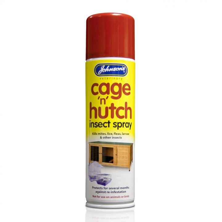 Johnson's Cage & Hutch Cleaning Insect Spray 250ml