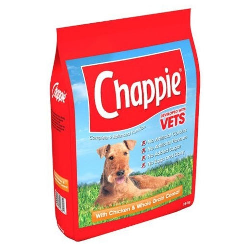 Chappie Complete Dry Dog Food for Adult Dogs with Chicken 15kg