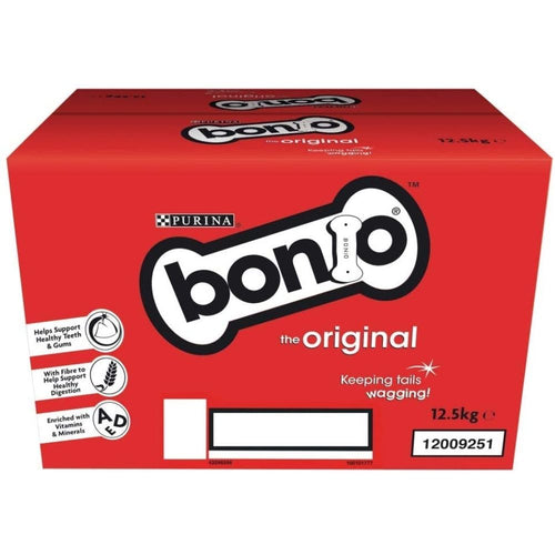 Bonio The Original Crunchy Dog Treats Biscuits Supplies Food Bulk Buy 12.5kg