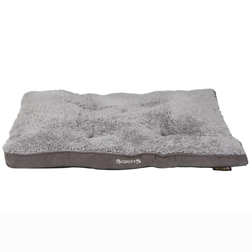 Scruffs Cosy Soft Dog Mattress Bed Luxury Fabric 100x70cm - Grey