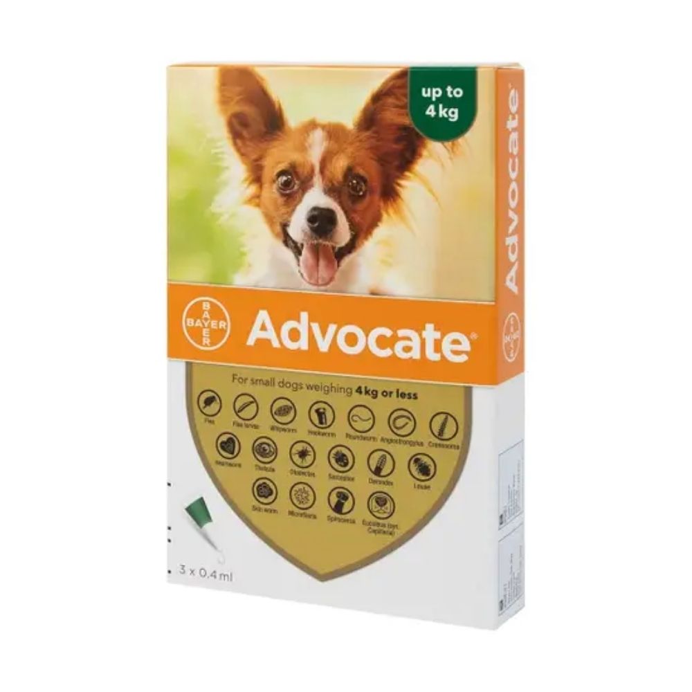 Advocate Spot On For Dogs 40 For Puppies and Small Dogs Up To 4kg