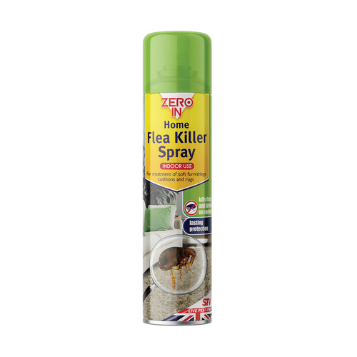 Zero In Flea Killer Spray For Home And Indoor Use 300ml