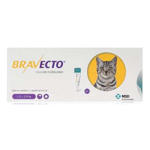 Bravecto Flea And Tick Spot On For Cats