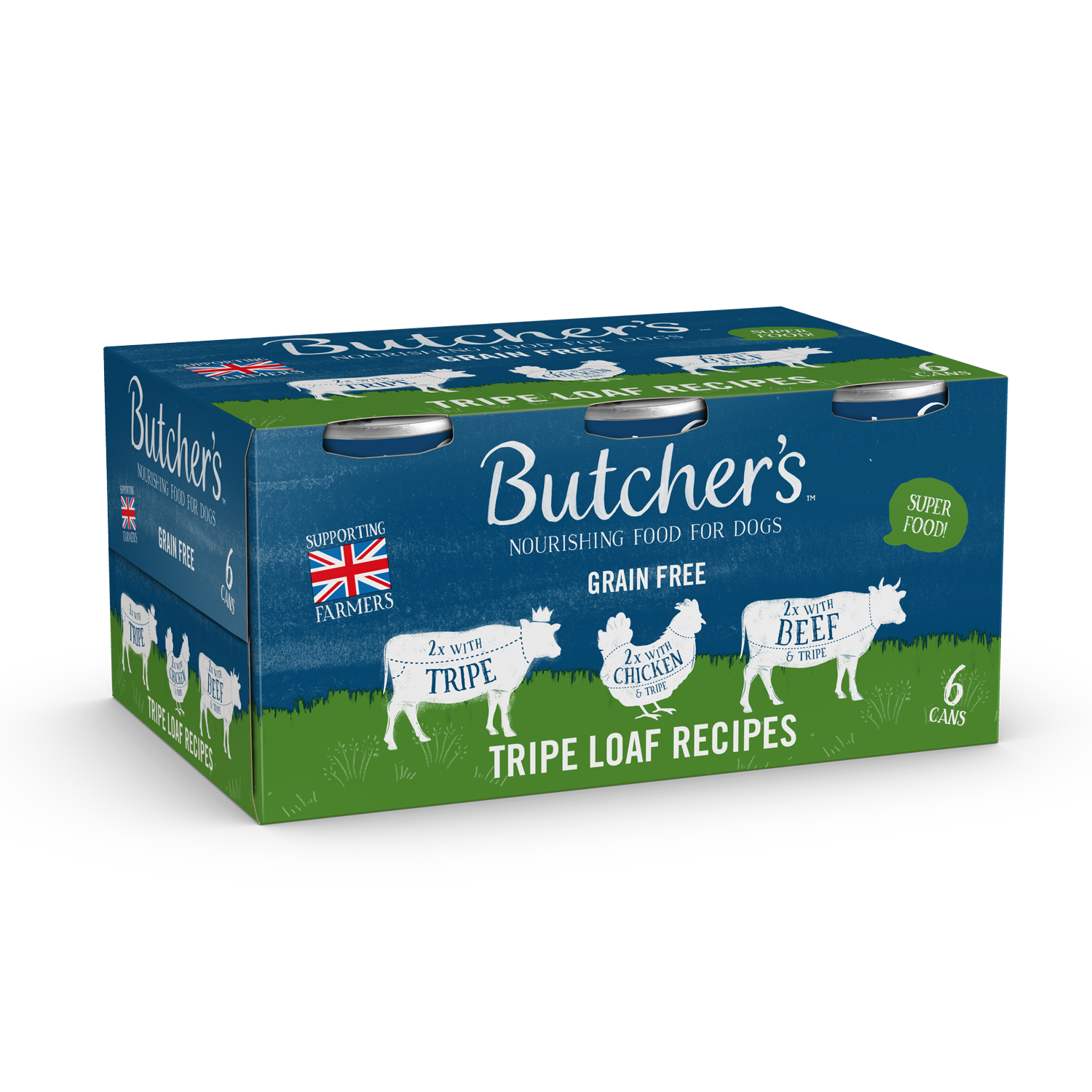 Butcher's Can Recipes Wet Dog Food 6x400g- Various Types