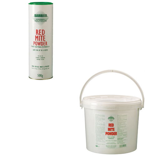 Barrier Red Mite Powder- Various Sizings