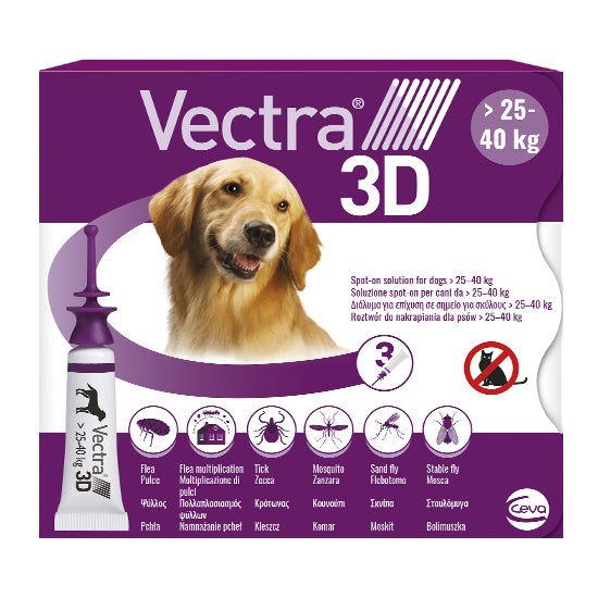 Flea tick vectra 3d 2025