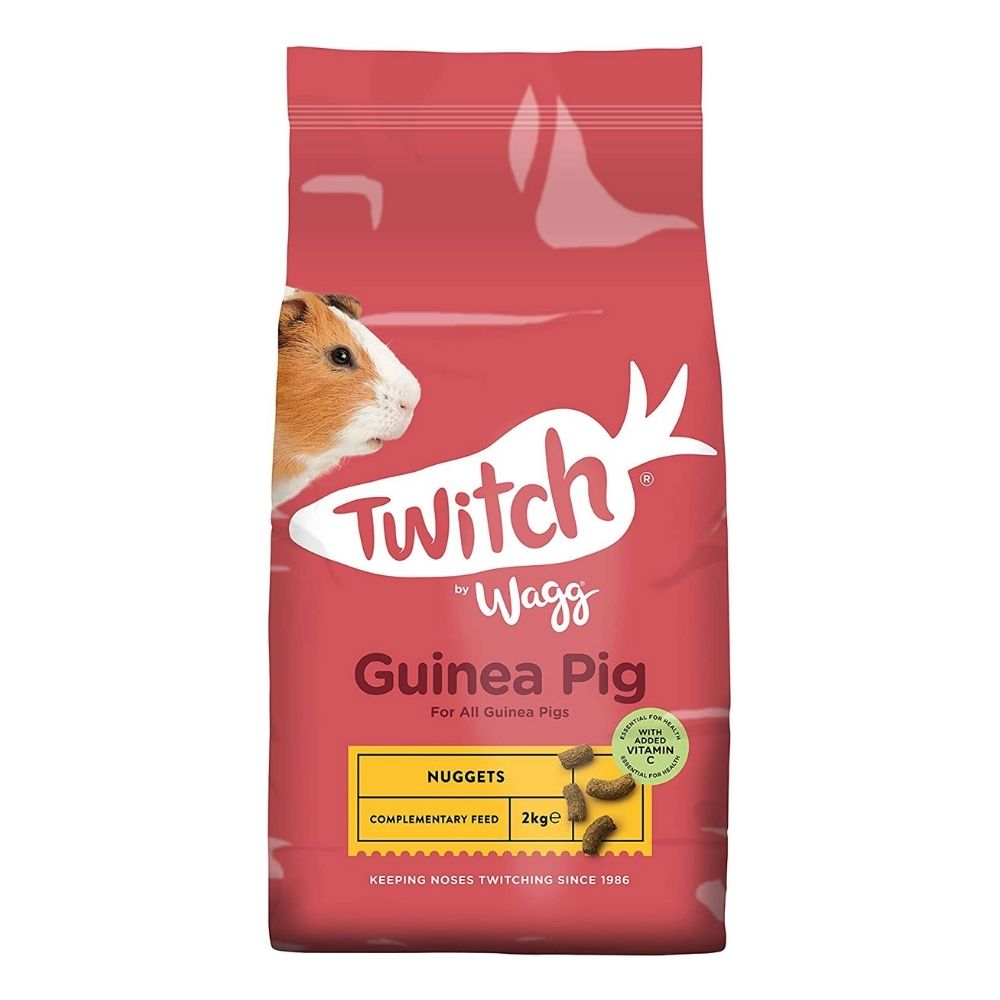 Twitch by Wagg Guinea Pig Nuggets Food 2kg
