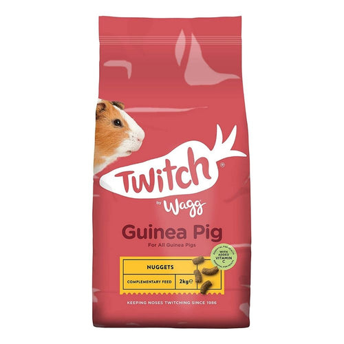 Twitch by Wagg Guinea Pig Nuggets Food 2kg