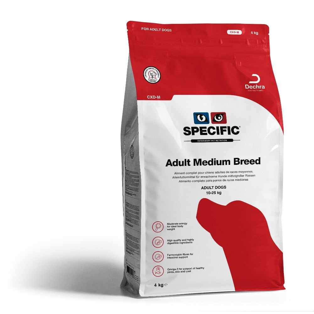 Dechra SPECIFIC™ CXD-M Adult Medium Breed Dry Dog Food