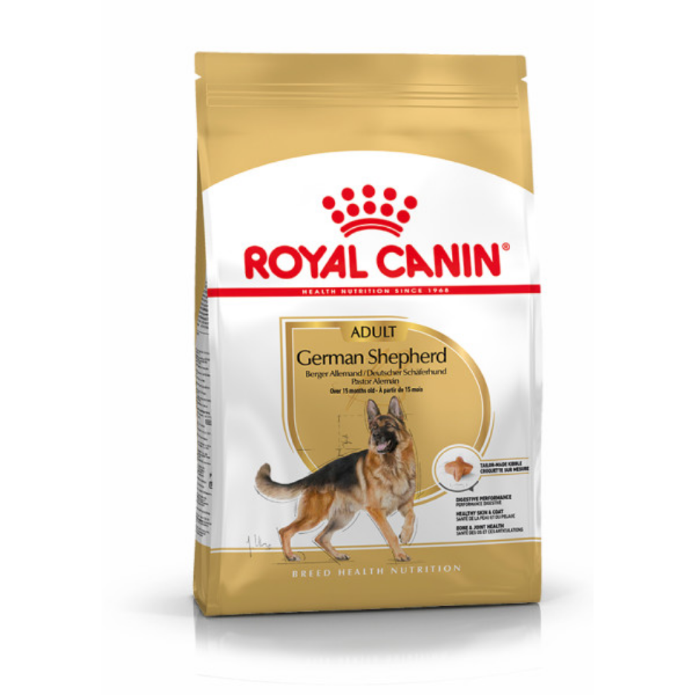 Royal Canin Dry Dog Food Specifically For Adult German Shepherds - All Sizes