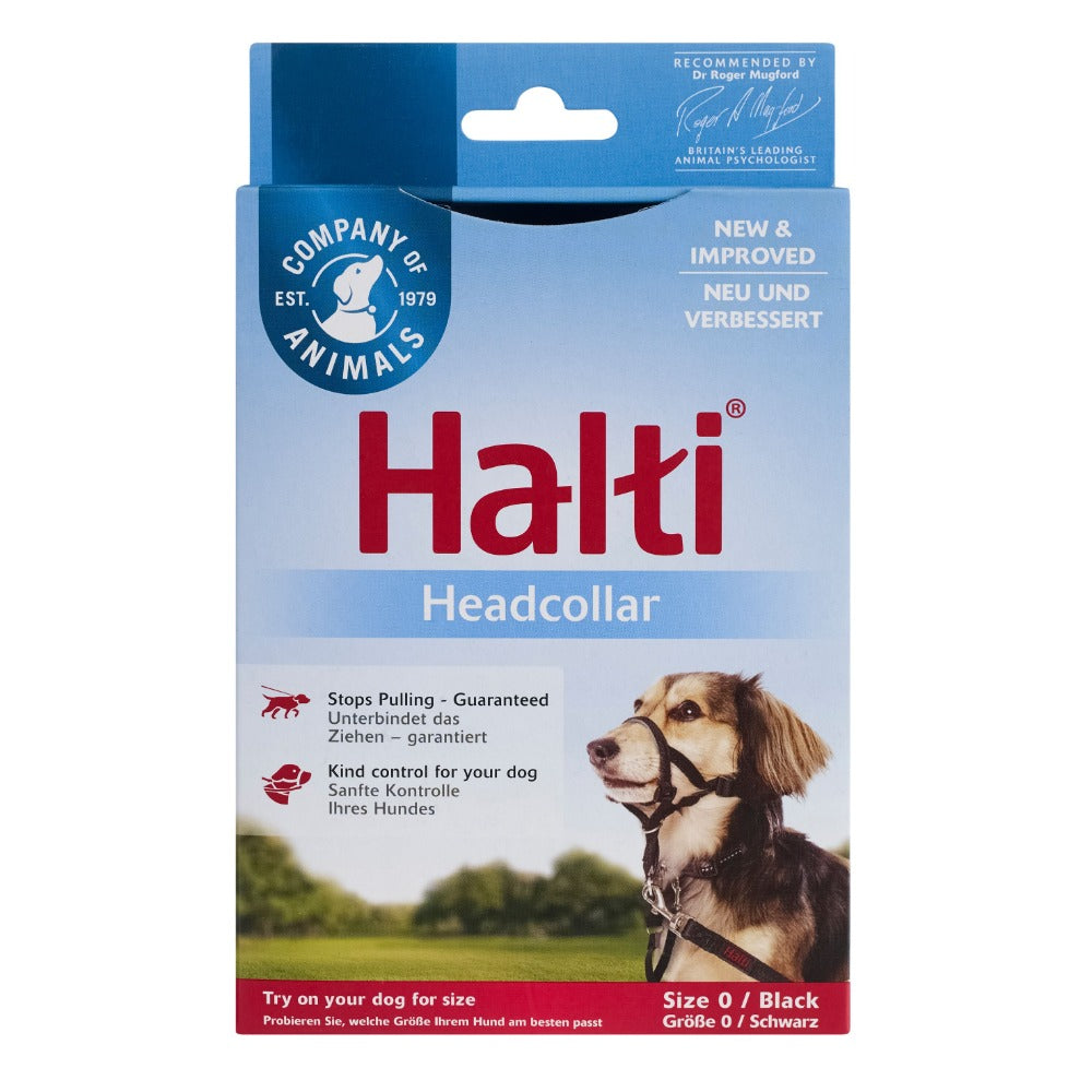 Halti Dog Headcollar - Black