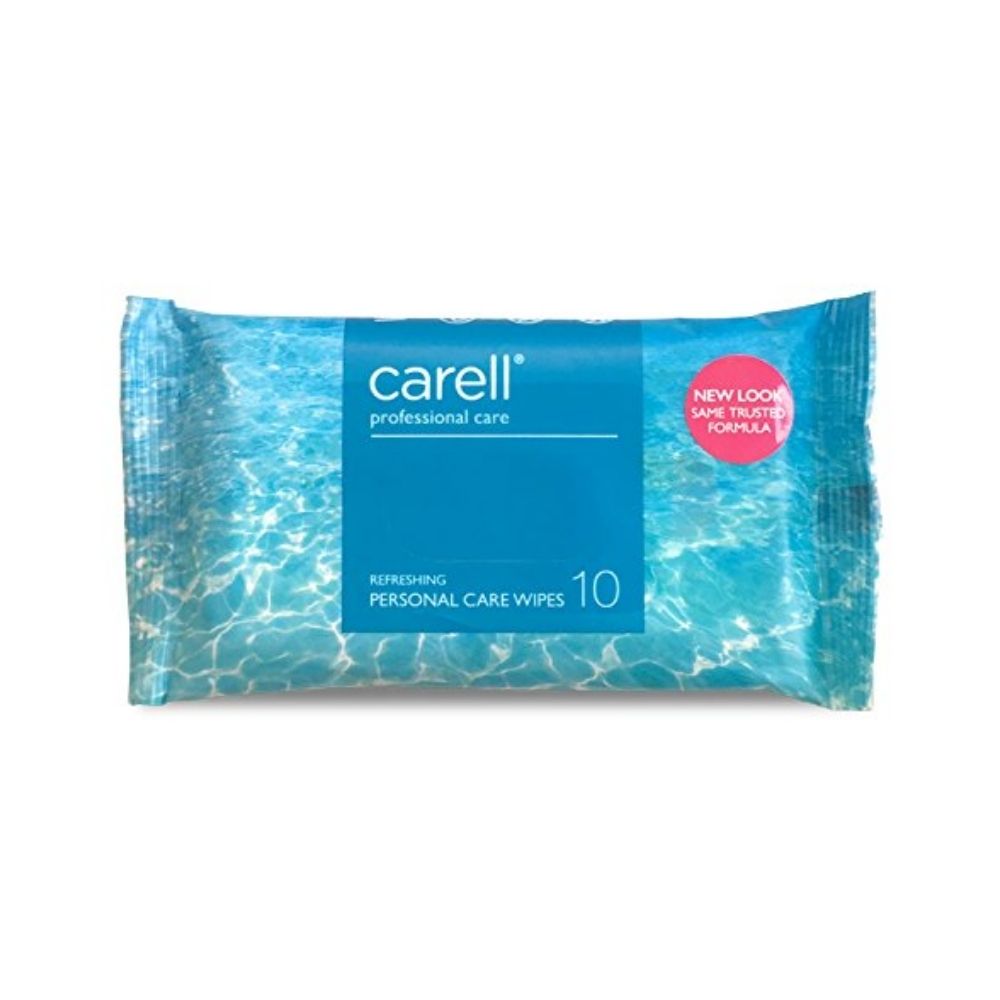 Carell Refreshing Personal Care Wipes x 10