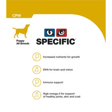 Load image into Gallery viewer, Dechra Specific CPW Puppy All Breeds Wet Dog Food 6x300g
