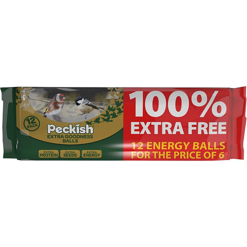 Peckish Extra Goodness Energy Ball 6+6 Free 