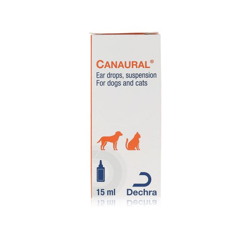 Canaural Ear Drops Suspension For Dogs & Cats