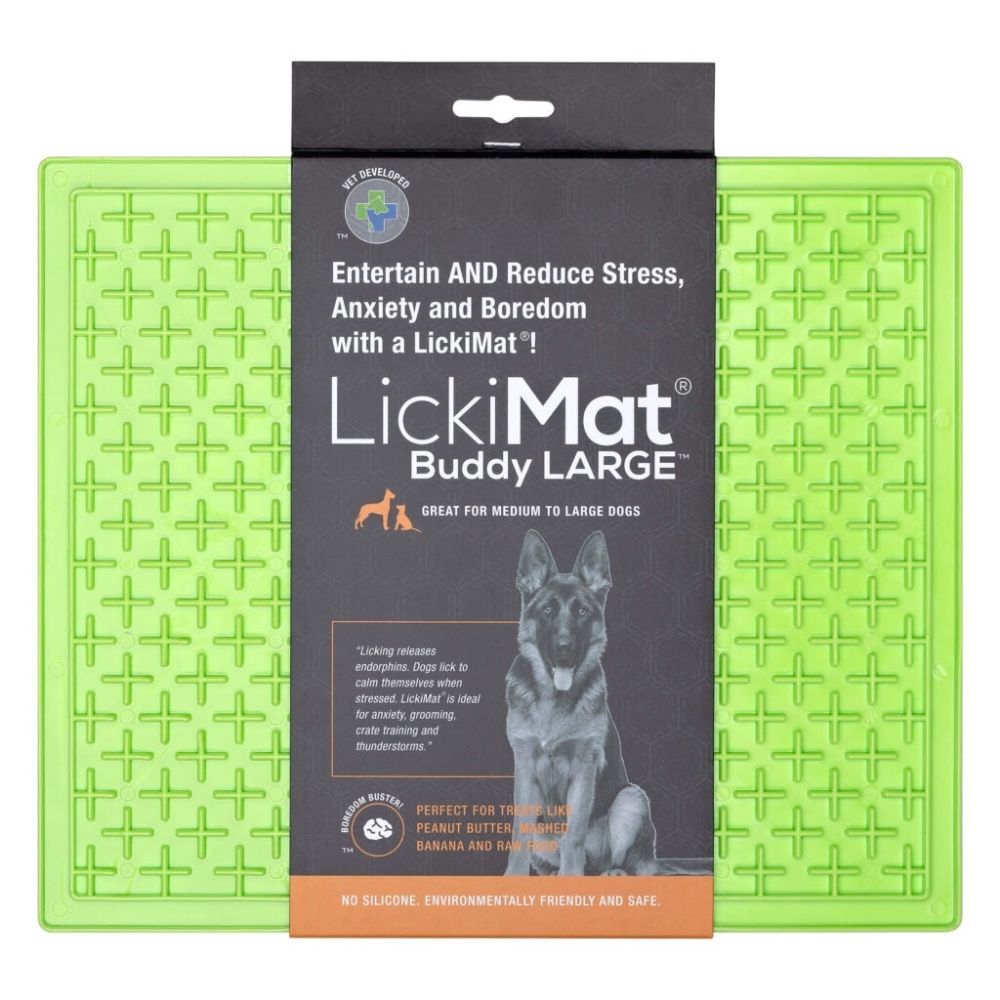 Lickimat Buddy XL Interactive Dog Treat Feeding Mat (All Colours)