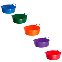 Load image into Gallery viewer, Red Gorilla Tubtrug Flexible Bucket- Mini Shallow 5 Litre 
