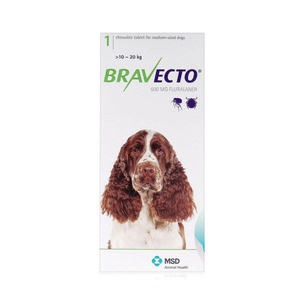 Bravecto Chewable Flea And Tick Tablet For Dogs