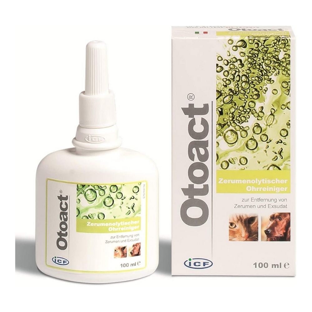 Otoact Gentle Ear Cleaner For Cats & Dogs 100ml