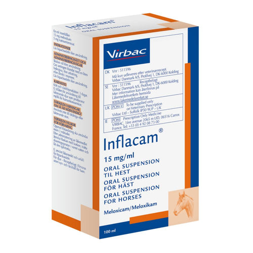 Inflacam Oral Suspension Inflammation and Pain Relief in Horses