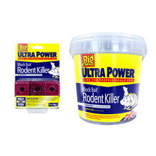 Load image into Gallery viewer, The Big Cheese Ultra Power Block Bait Rodent Killer Blocks
