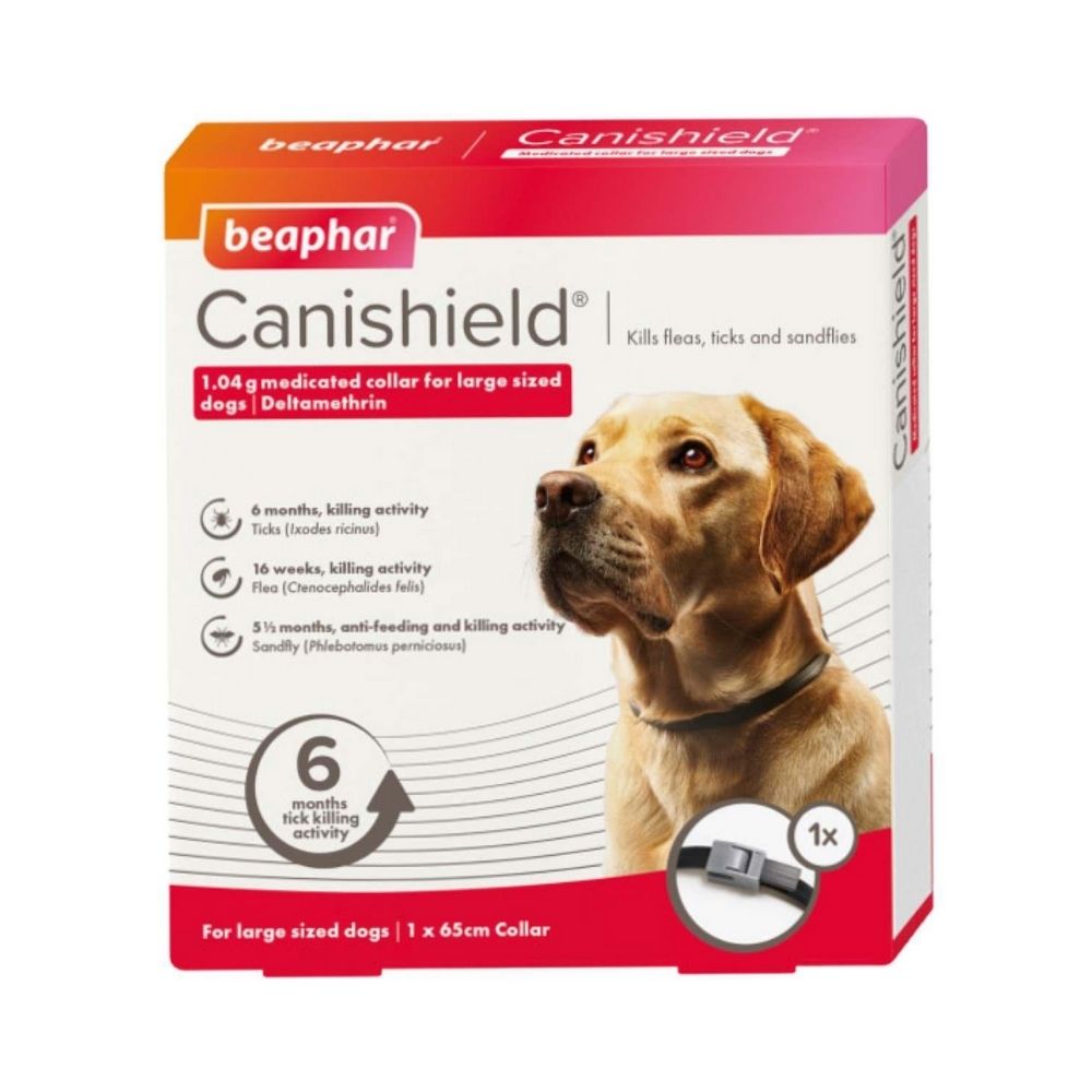 Beaphar Canishield Flea & Tick Collar For Dogs
