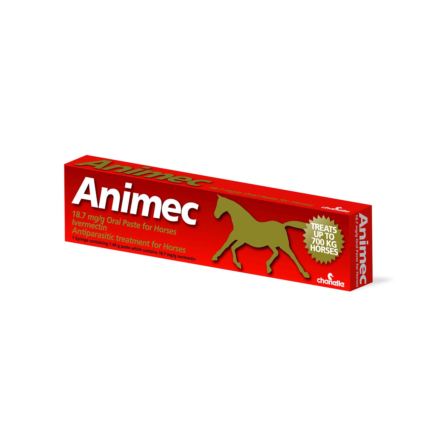 Chanelle Animec Paste Horse Wormer Syringe 