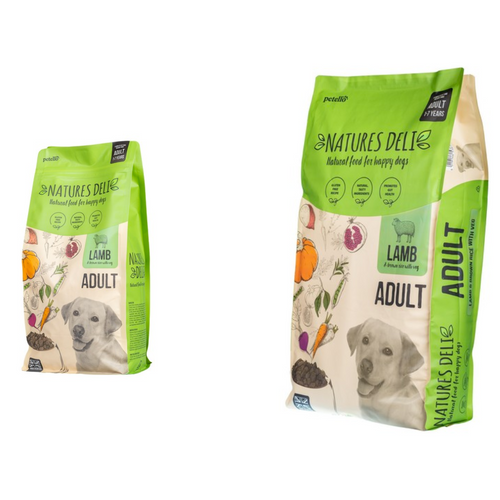 Natures Deli Adult Dried Dog Food Lamb and Rice
