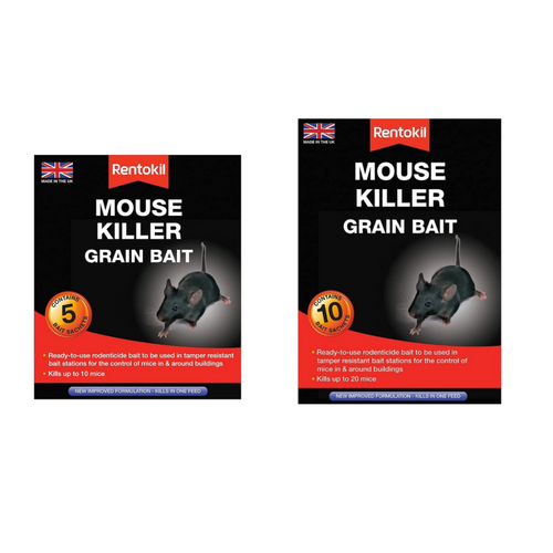 Rentokil Mouse Killer Grain Bait Sachets