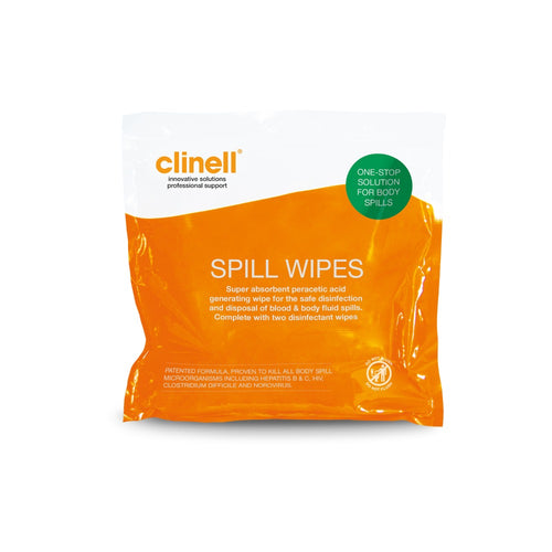 Clinell Highly Absorbable Single Spill Wipe For Bodily Fluids