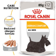 Load image into Gallery viewer, Royal Canin Wet Dog Food For Dermacomfort In Dogs 12x85g
