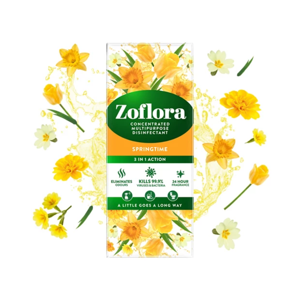 Zoflora Home Disinfectant 3in1 Concentrated Odour Eliminator Antibacterial 500ml