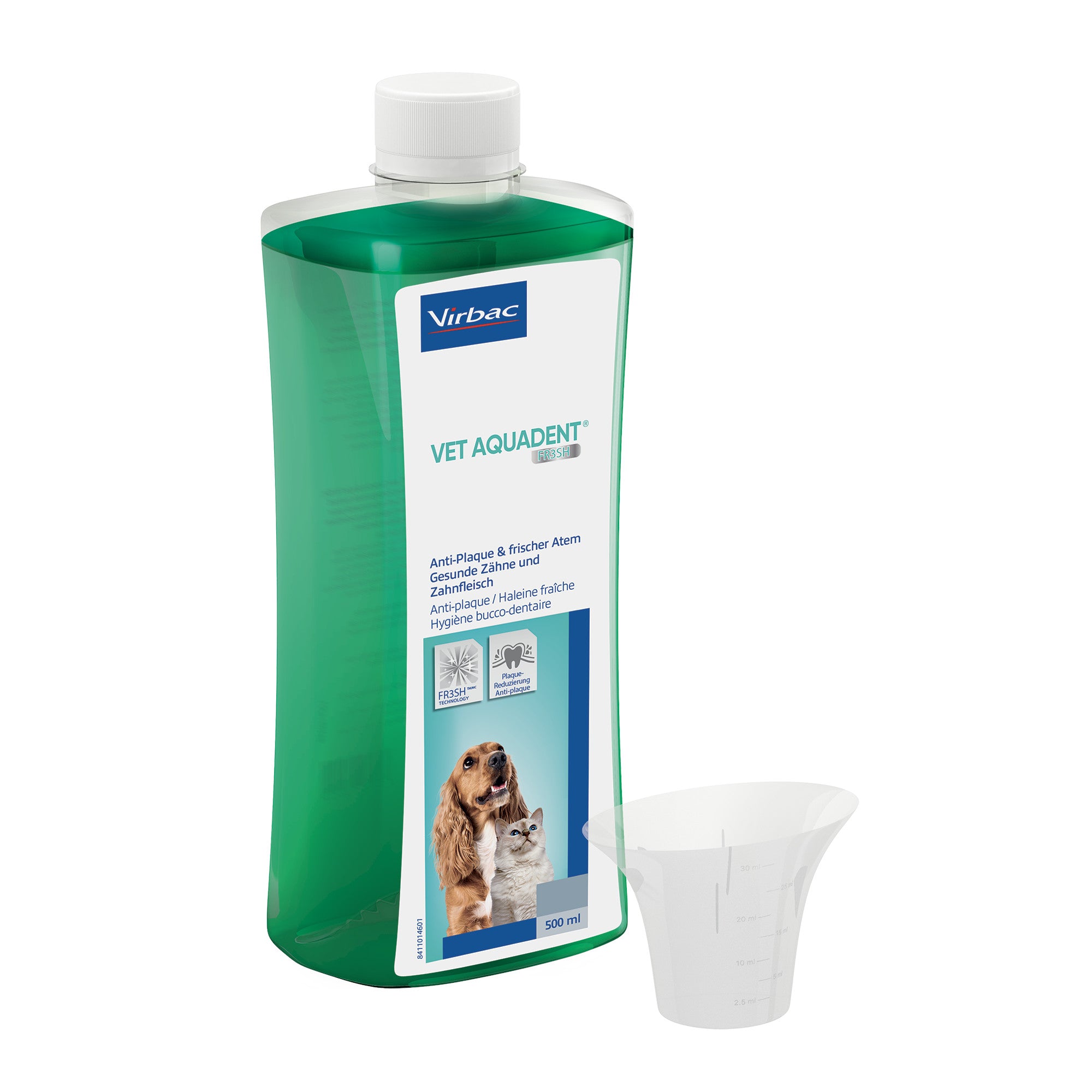 Virbac Vet Aquadent Anti Plaque Solution- Various Sizes