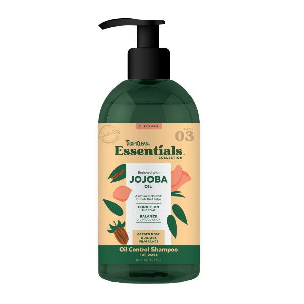 TropiClean Essentials Dog & Cat Grooming Shampoo/Spray/Conditioner