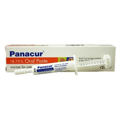 Panacur Worming Paste for Cats and Dogs 5g