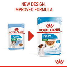 Load image into Gallery viewer, Royal Canin Nutritional Wet Dog Food For Mini Puppy - 12x85g
