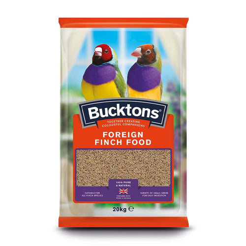 Bucktons High Quality Bird Food/Seed Foreign Finch 20kg