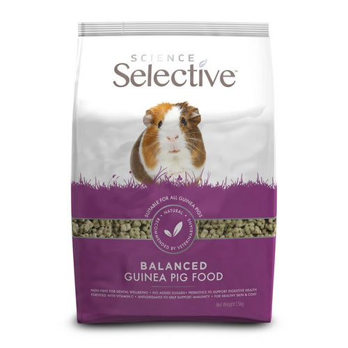 Supreme Guinea Pig Science Selective Tasty Balanced Food - All Sizes