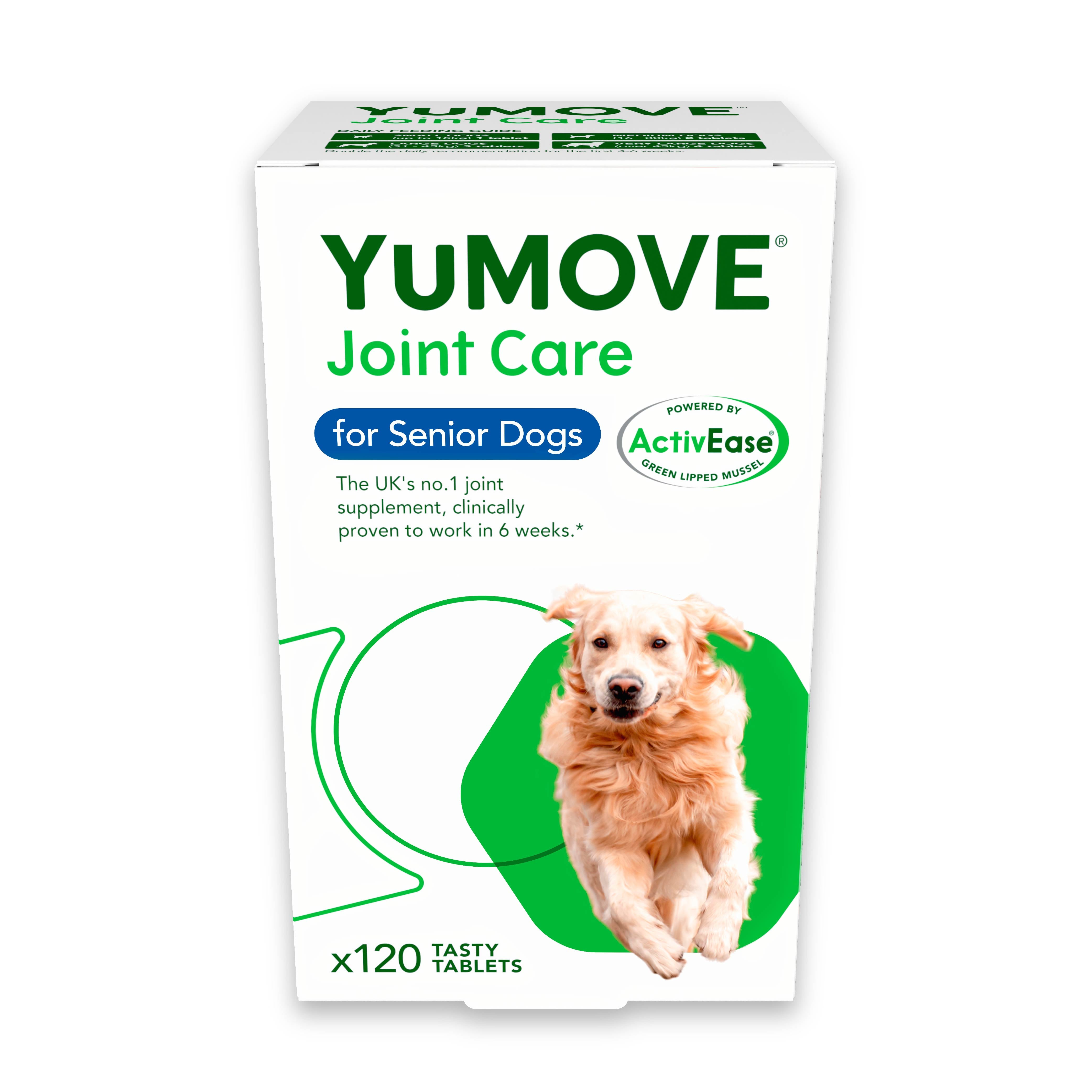 YuMOVE Joint Care for Senior Dogs | Various Sizes 