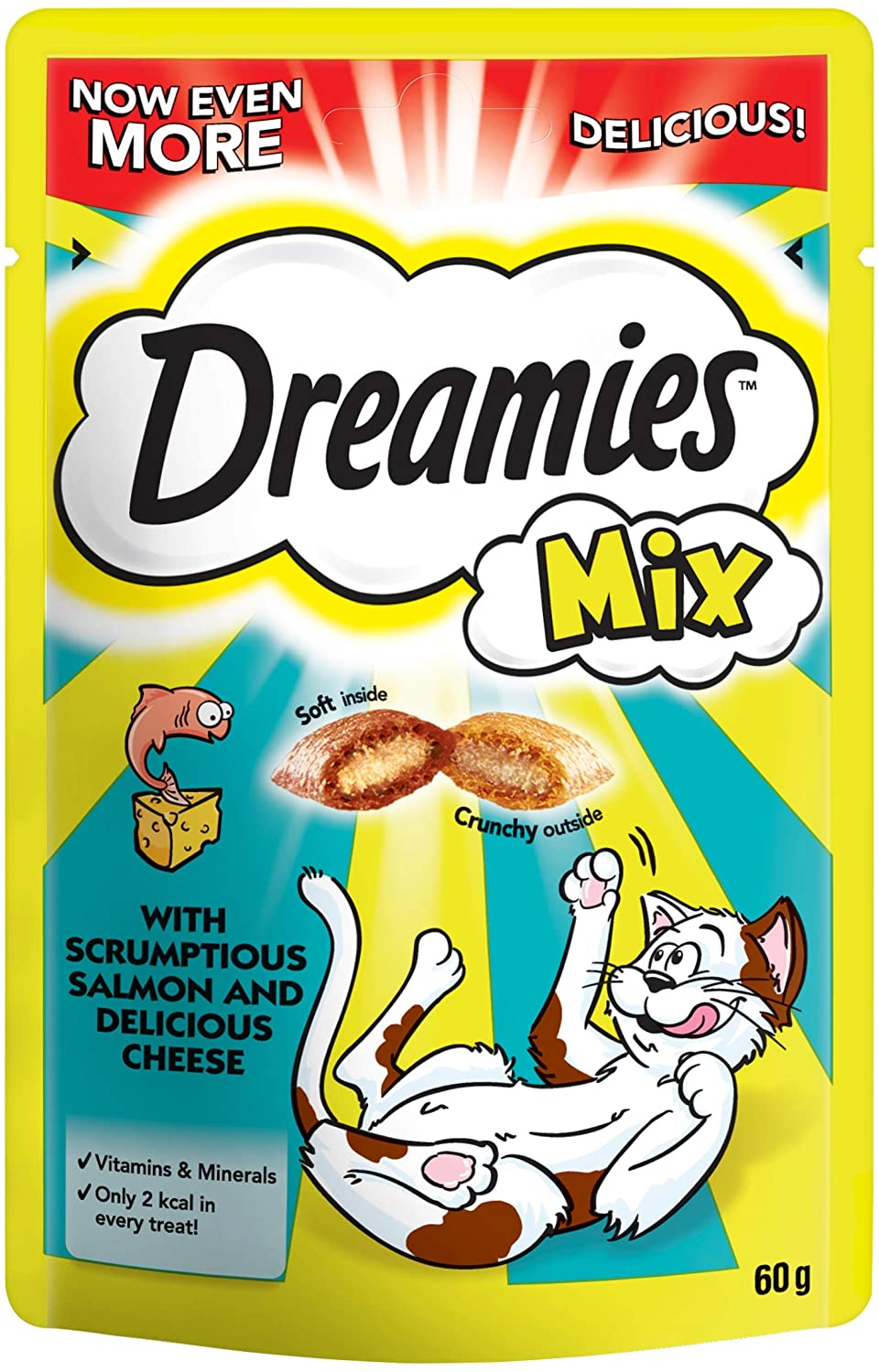 Dreamies 60g x 8 Pack in Various Flavours 