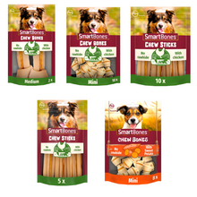 Load image into Gallery viewer, Smart Bones Chews No Rawhide- Various Sizes and Flavours
