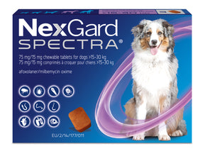 Load image into Gallery viewer, Nexgard Spectra Tablets (Afoxolaner/Milbemycin) For Dogs 3 Tablets
