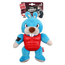 Load image into Gallery viewer, GiGwi I&#39;m Hero TPR Armor TPR/Plush with Squeaker
