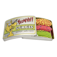 Load image into Gallery viewer, Yeowww Tin Of Stinkies Organic Sardines Cat Toys Pack of 3

