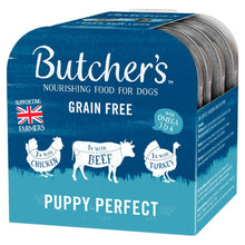 Load image into Gallery viewer, Butcher&#39;s Tray Recipe Wet Dog Food 4x150g- Various Types
