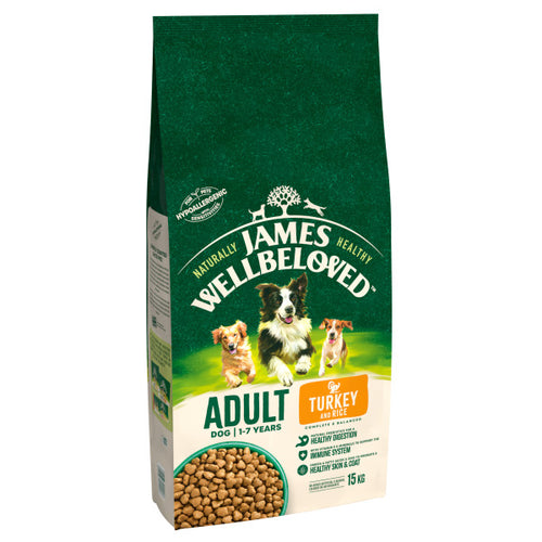 James Wellbeloved Adult Dog Food Turkey and Rice