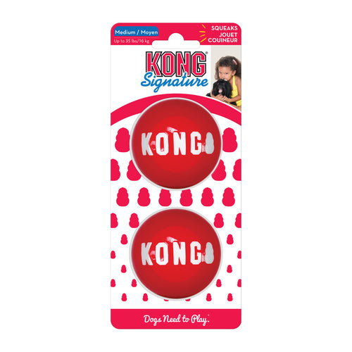 KONG Signature Balls 2 Pack